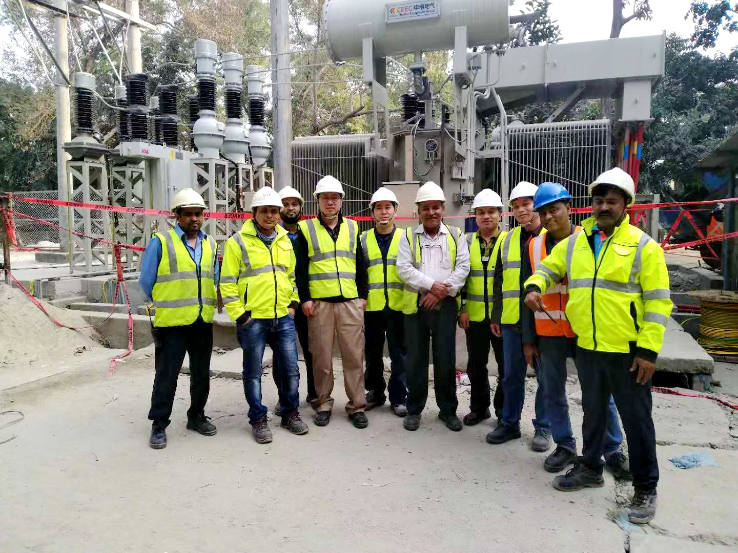 得润电气开关柜孟加拉海德堡发电站供电成功    Anhui Derun Electric’s switch cabinet successfully powered up Heidelberg Power Station in Bangladesh