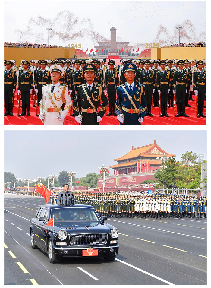 得润电气党支部组织观看纪念抗日战争暨世界反法西斯战争胜利 80 周年阅兵仪式