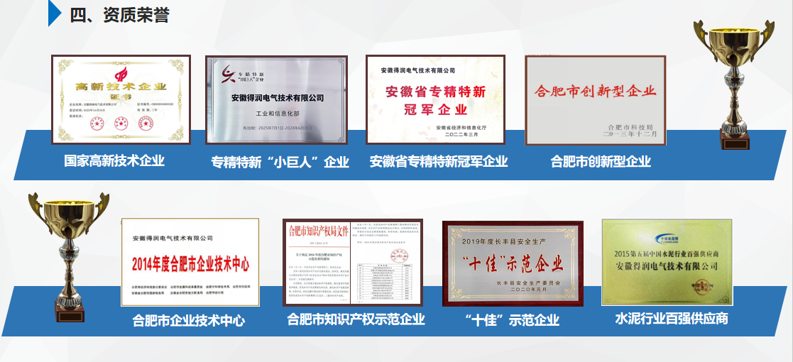 得润电气荣誉证书